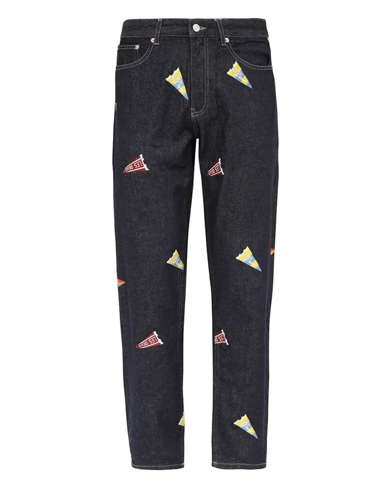 LES DEUX Jeans mit geradem Bein - Blau Blau