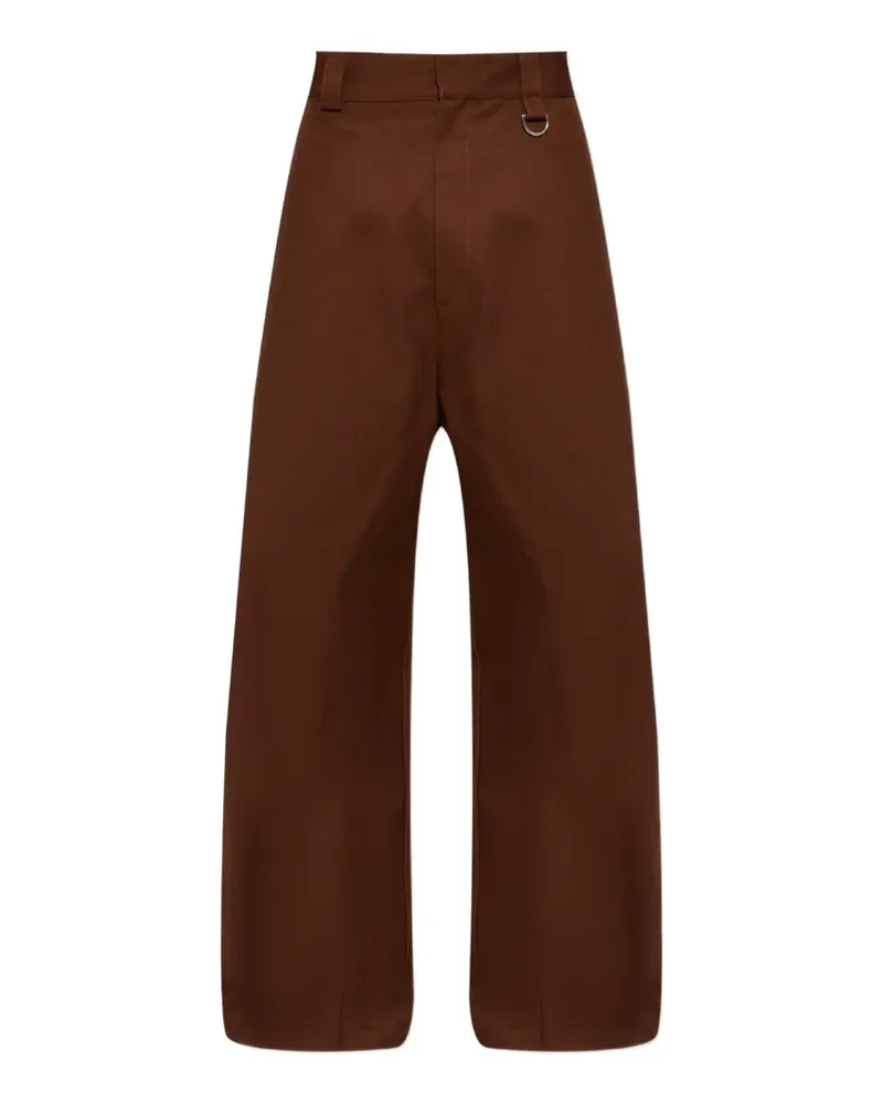 Balenciaga Lockere Workwear Hose - Braun Braun