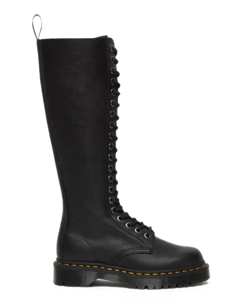 Dr.Martens Kniehohe 1B60 Bex Pisa Schnürstiefel - Schwarz Schwarz