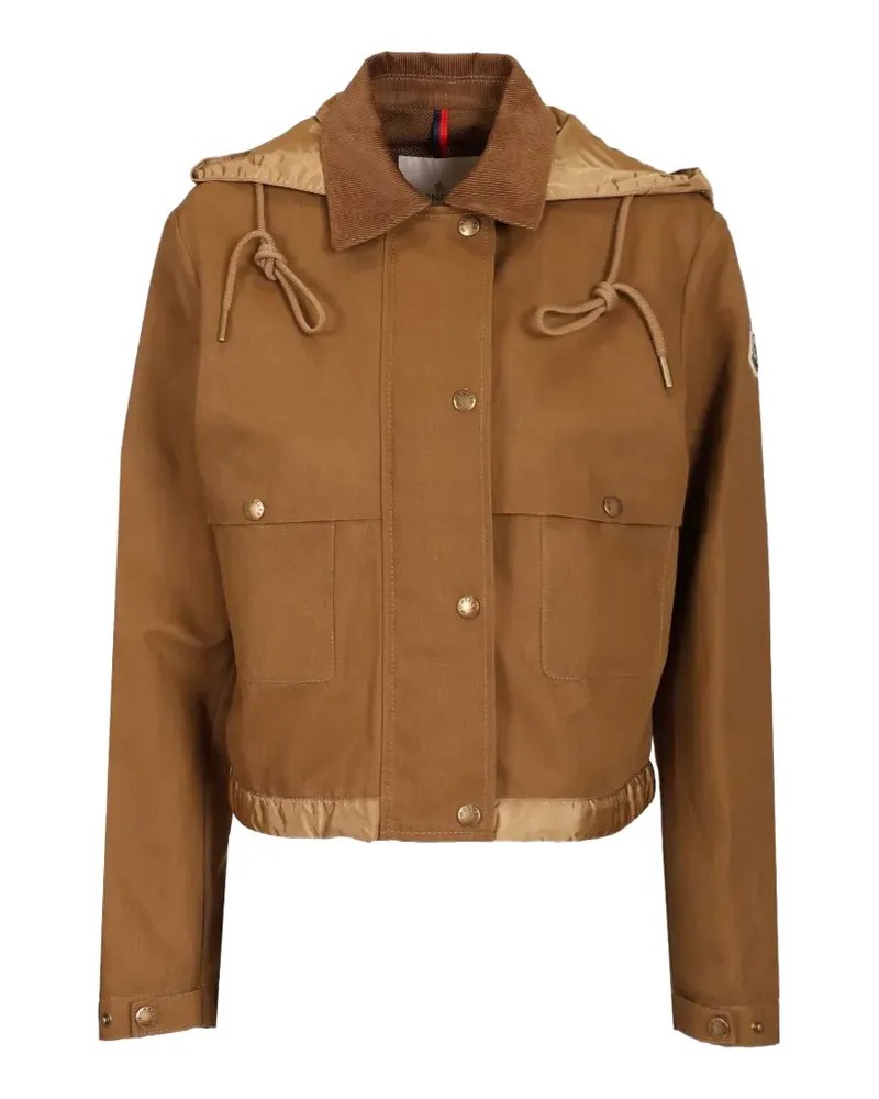 Moncler Aconitum hooded jacket - Braun Braun
