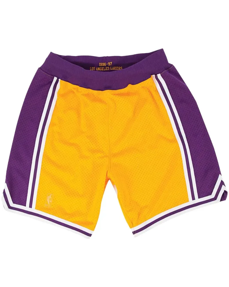 Mitchell & Ness NBA Los Angeles Lakers Home 1996-97 Basketball-Shorts - Gelb Gelb