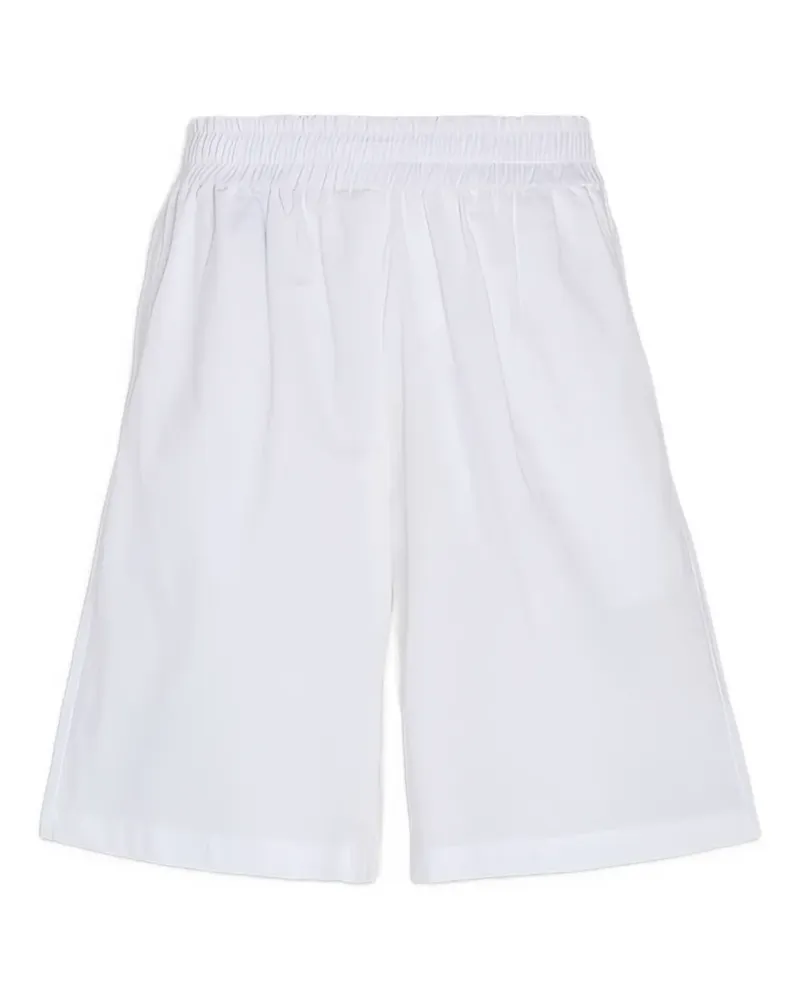 Family First Shorts mit elastischem Bund - Weiß Weiß
