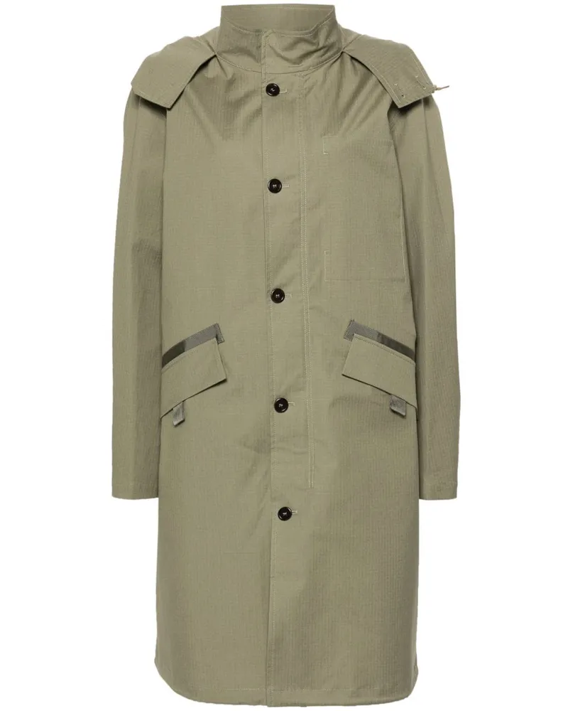 A.P.C. Austin Parka aus Ripstop - Grün Grün