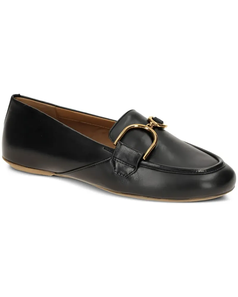 Geox Palmaria Ballerinas mit Schnallendetail - Schwarz Schwarz
