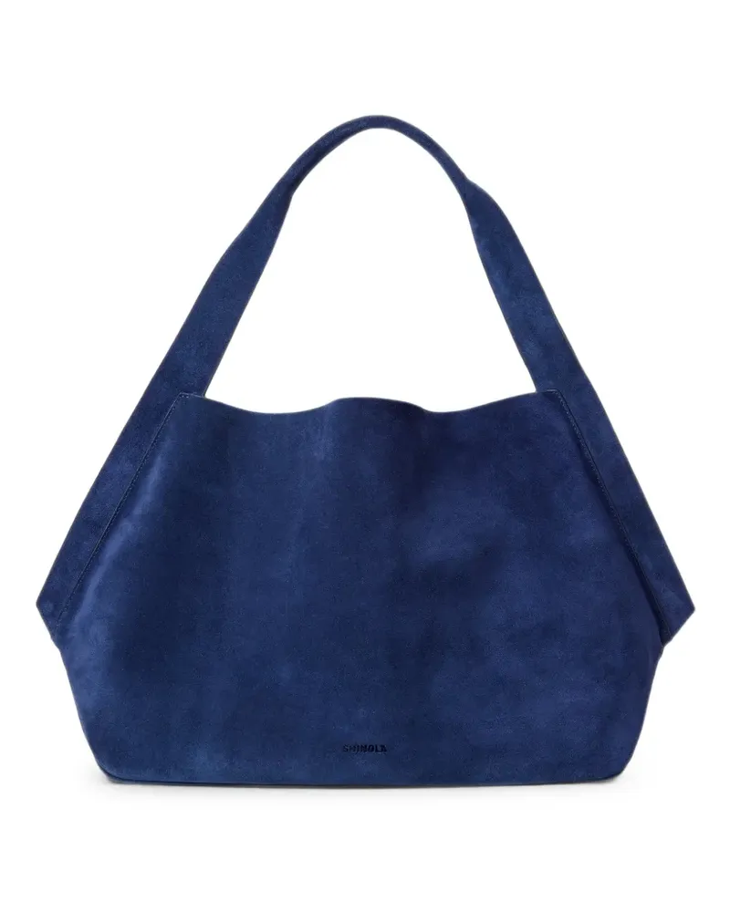 SHINOLA Derby Schultertasche - Blau Blau