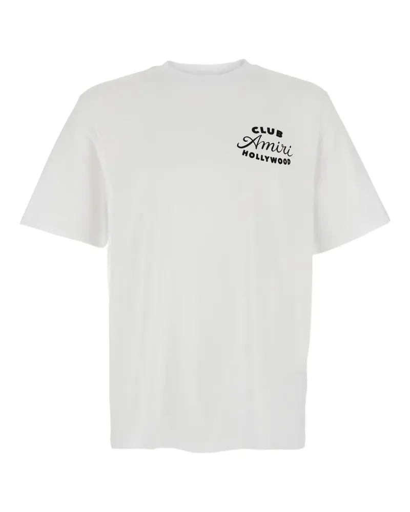 Amiri T-Shirt mit Schriftzug - Weiß Weiß