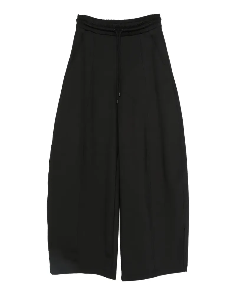 Max Mara Jogginghose mit Kordelzug - Schwarz Schwarz