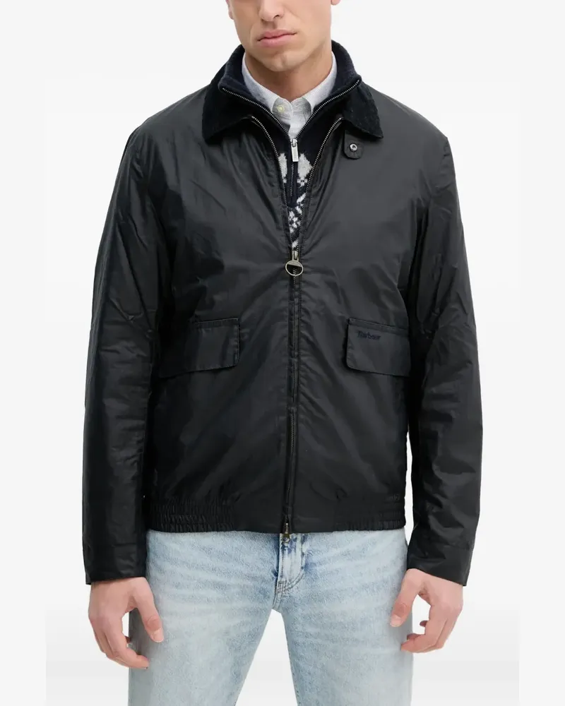 Barbour Newbury Jacke mit Cordkragen - Blau Blau