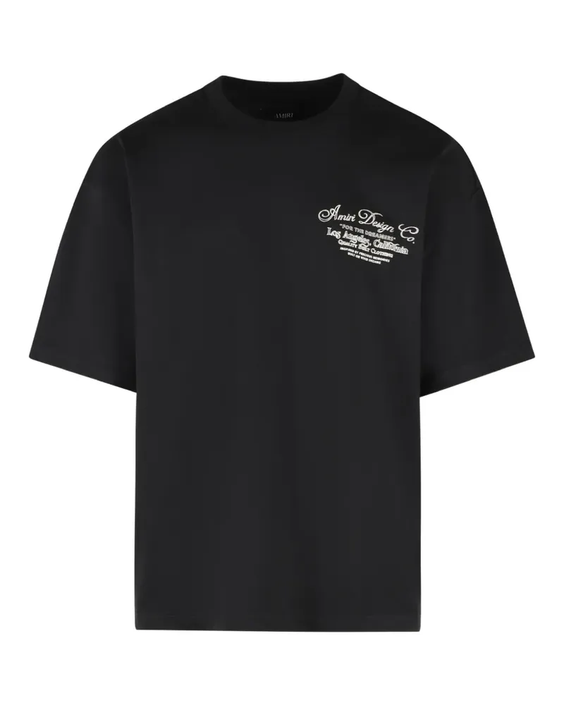 Amiri Dreamers Chain black cotton T-shirt - Schwarz Schwarz