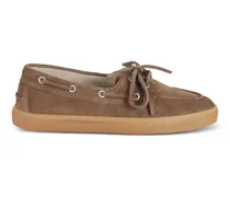 Loafer aus Wildleder - Braun