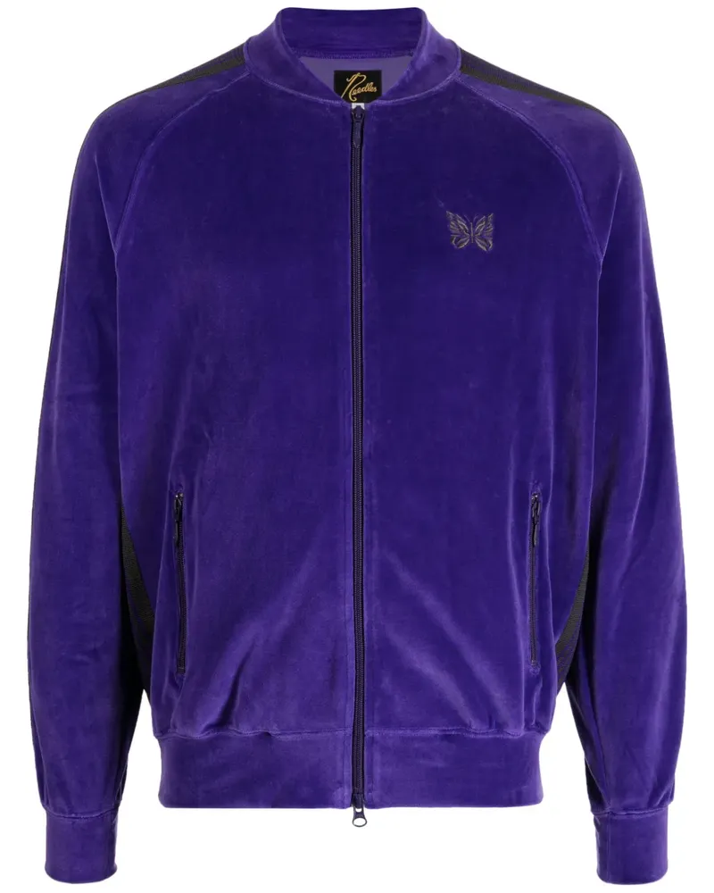 NEEDLES Sportjacke aus Samt - Violett Violett