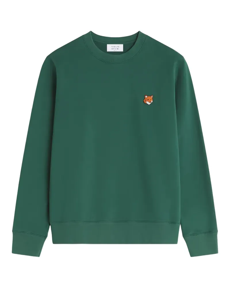 Kitsuné Fox Head sweatshirt - Grün Grün