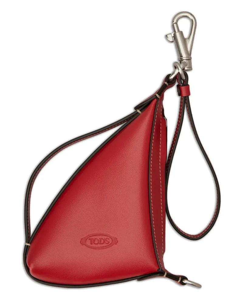 TOD'S Dreieckiges Portemonnaie - Rot Rot
