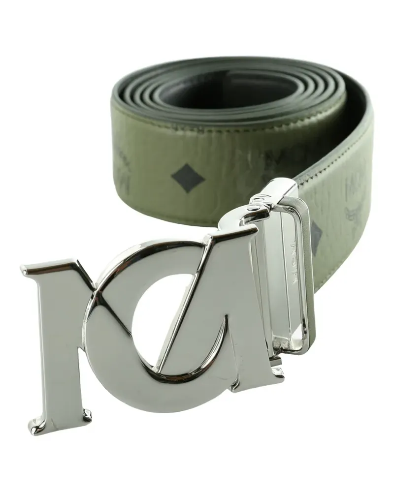 MCM M-Art reversible belt - Grün Grün