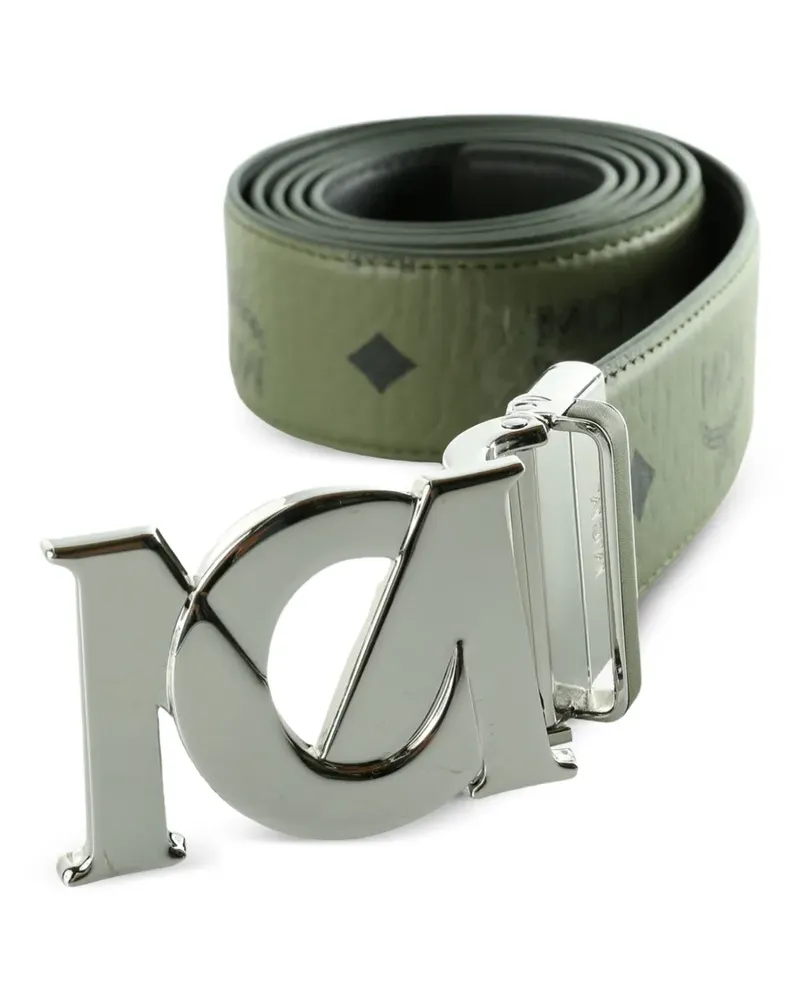 MCM M-Art reversible belt - Grün Grün