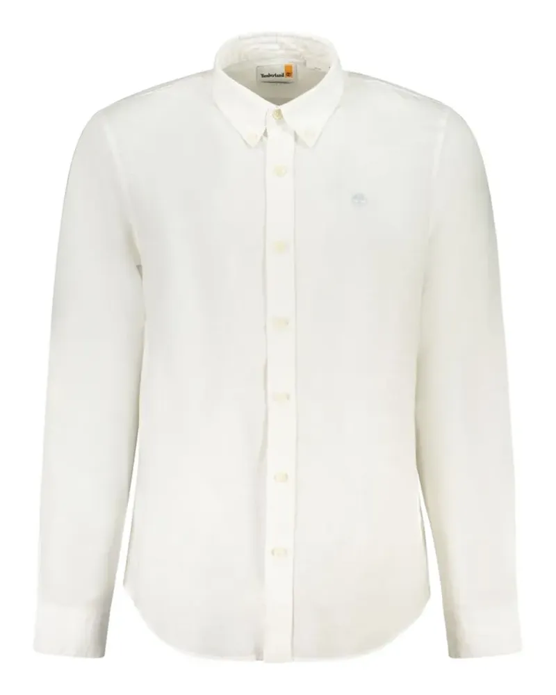 Timberland button-down long-sleeve shirt - Weiß Weiß
