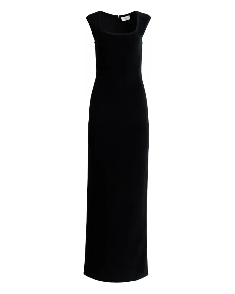 ST. JOHN Ärmelloses Monte Carlo Maxikleid - Schwarz Schwarz