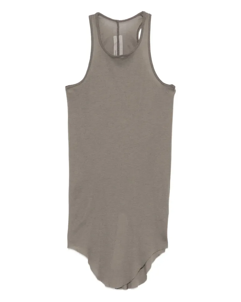 Rick Owens asymmetric tank top - Grau Grau