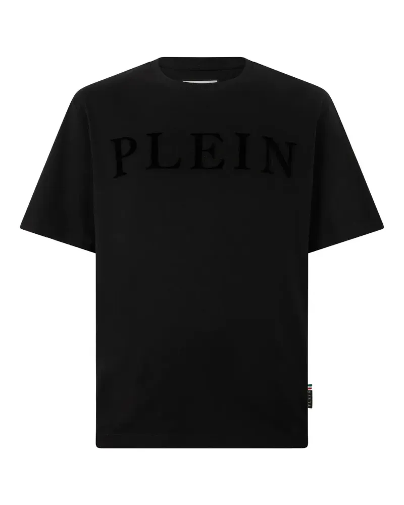 Philipp Plein Empire T-Shirt mit Logo-Print - Schwarz Schwarz