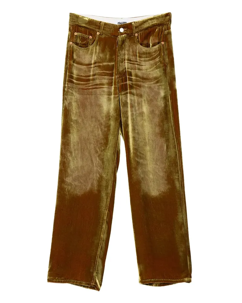 Magliano Laser Flattone straight-leg trousers - Braun Braun