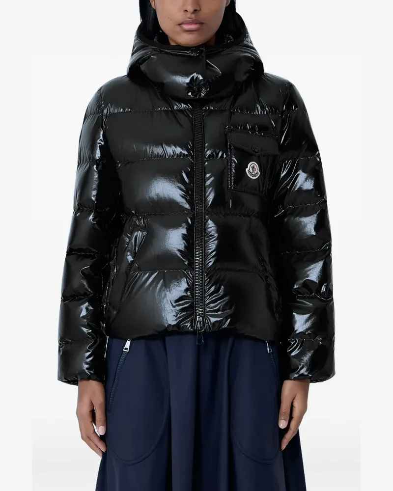 Moncler Gesteppte Andro Jacke mit Kapuze - Schwarz Schwarz