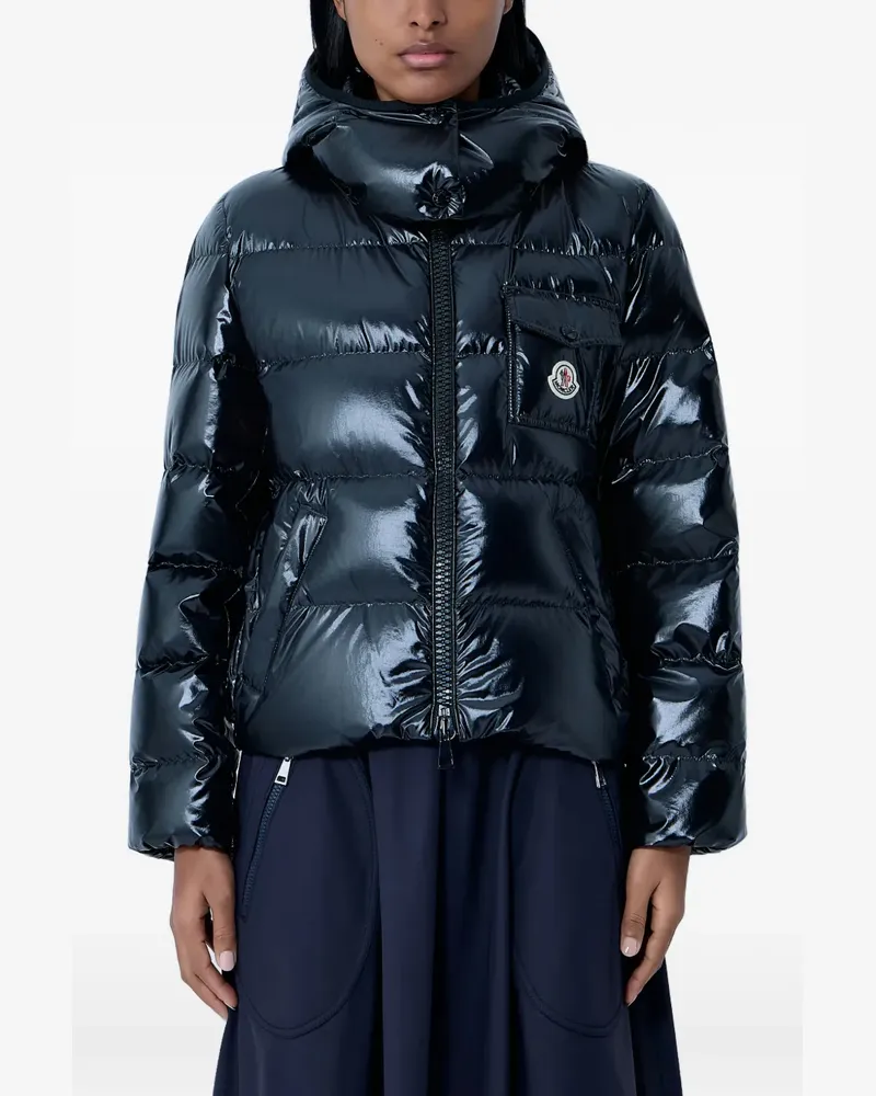Moncler Andro hooded quilted puffer jacket - Schwarz Schwarz