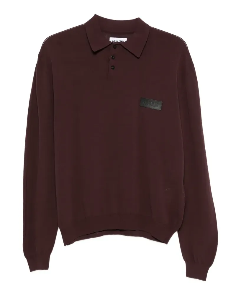 Magliano Poloshirt mit Logo-Patch - Braun Braun