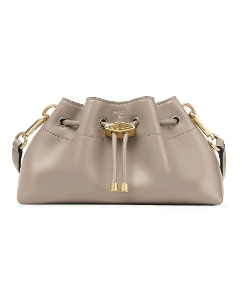 Jimmy Choo Kleine Cinch Beuteltasche - Nude Nude
