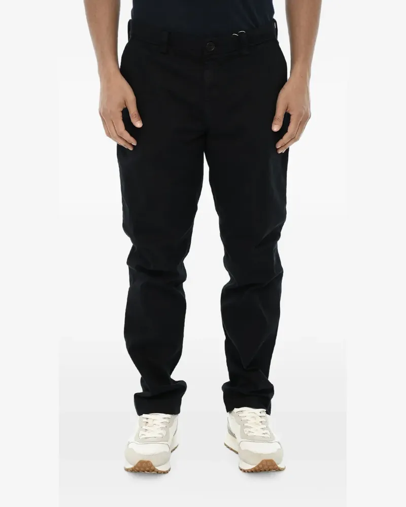 Woolrich straight-leg stretch trousers - Schwarz Schwarz