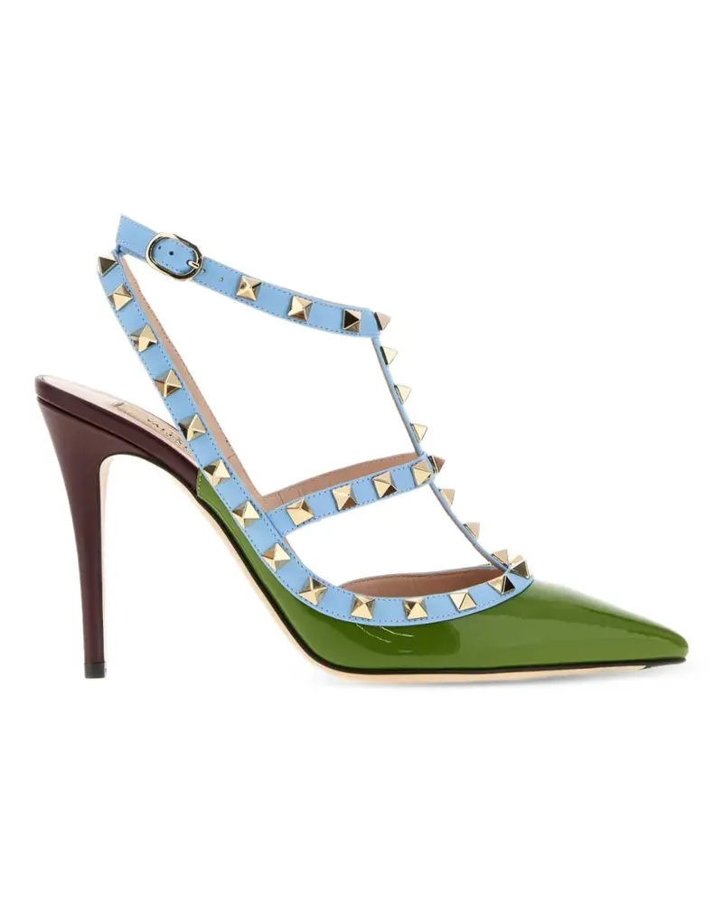 Valentino Garavani Rockstud Lackleder-Pumps - Grün Grün