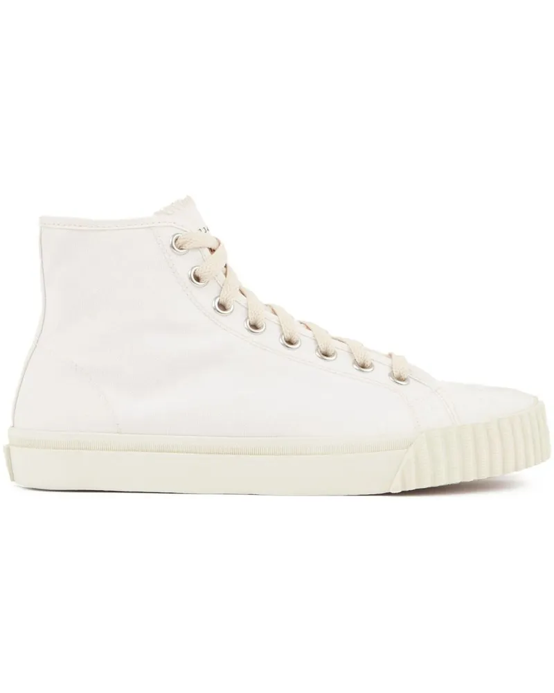 Maison Margiela Tabi High-Top-Sneakers - Weiß Weiß
