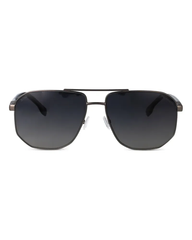 HUGO BOSS pilot-frame sunglasses - Grau Grau