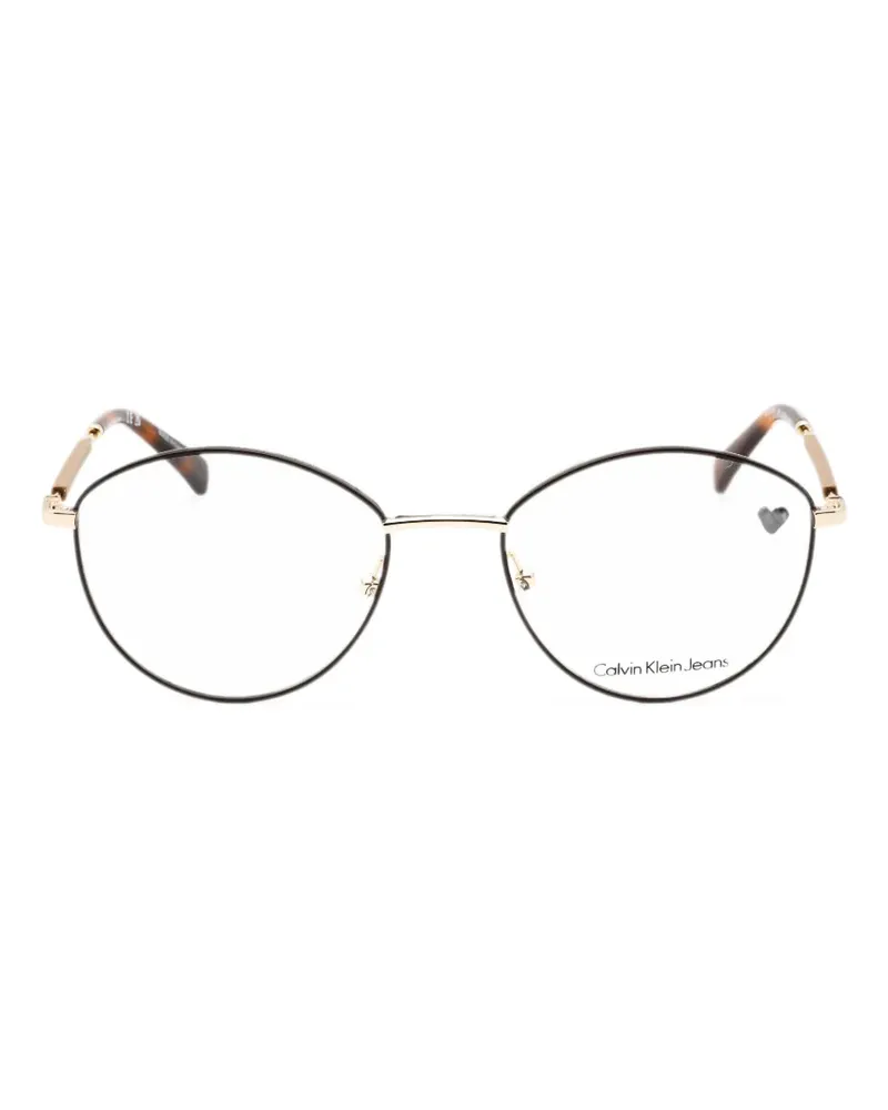 Calvin Klein round-frame glasses - Blau Blau