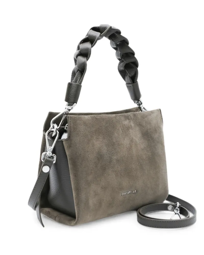 Coccinelle suede shoulder bag - Braun Braun