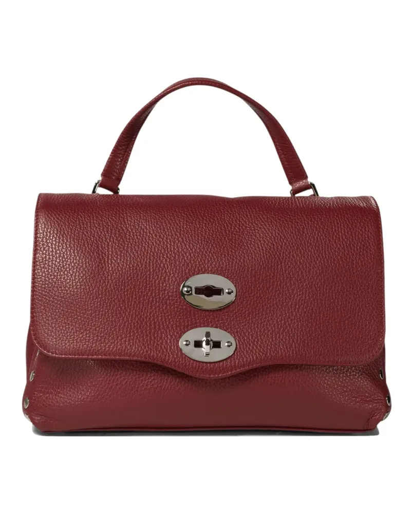 Zanellato Postina® Handtasche mit Nieten - Rot Rot