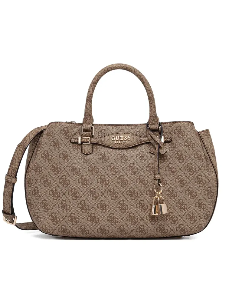 Guess Handtasche mit Schloss - Nude Nude