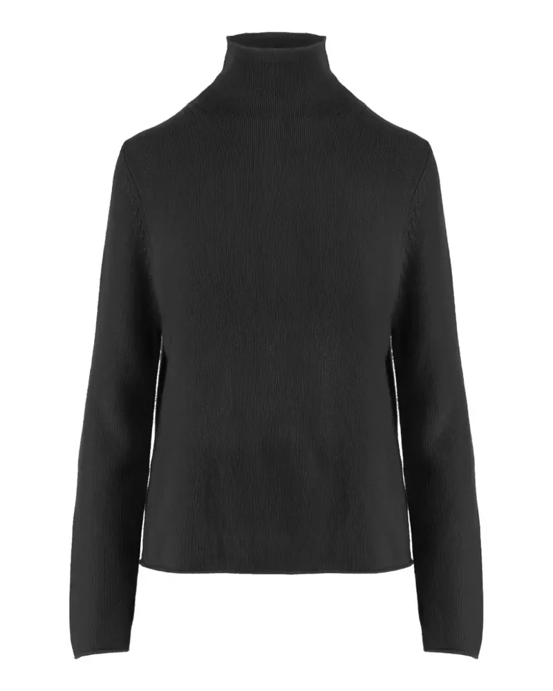 ALLUDE Pullover mit Rollkragen - Schwarz Schwarz
