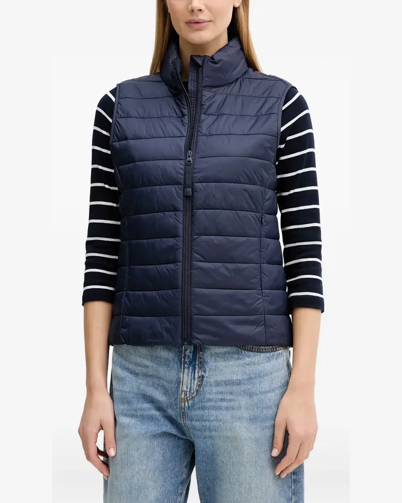 Benetton Gesteppte Weste - Blau Blau