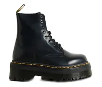 Jadon Smooth Bikerstiefel mit Plateau - Schwarz