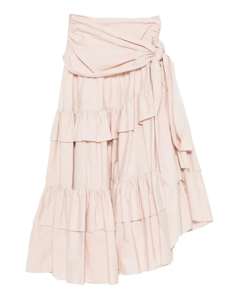 Chloé ruffled tiered maxi skirt - Rosa Rosa