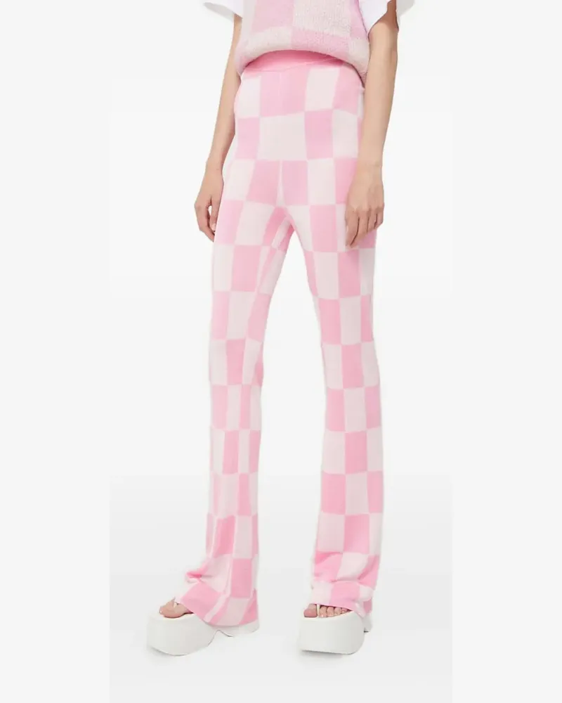 Stine Goya Karierte Hose - Rosa Rosa