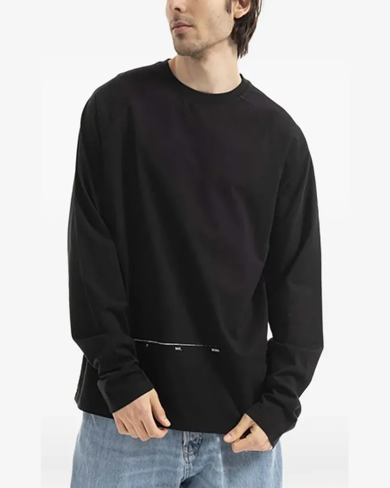 Tom Wood T-Shirt mit grafischem Print - Schwarz Schwarz