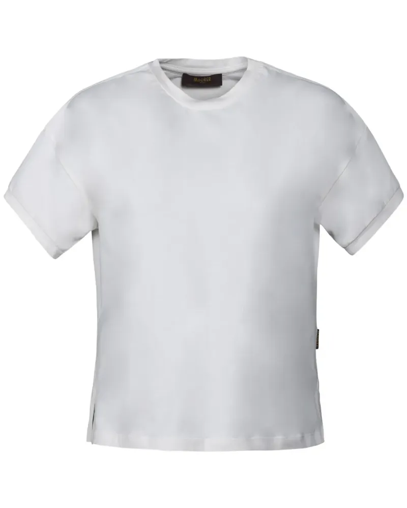 MOORER Ligea T-Shirt - Weiß Weiß