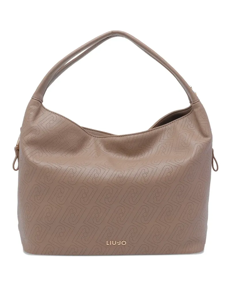 Liu Jo logo-detail tote bag - Braun Braun