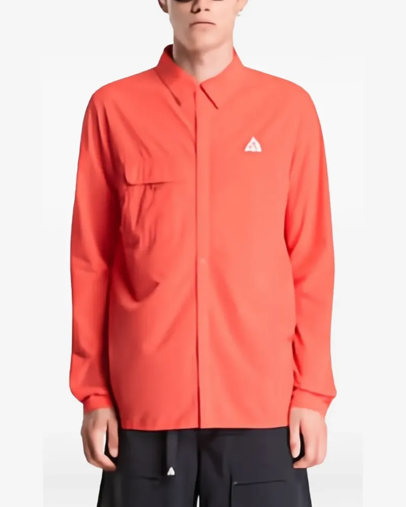 Nike ACG Aireez logo-print jacket - Rot Rot