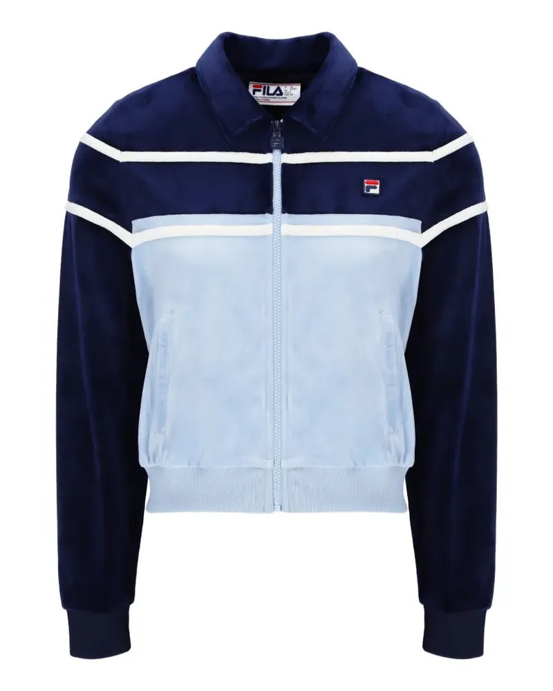 Fila Giovana Sweatshirt mit Cut-and-Naht - Blau Blau