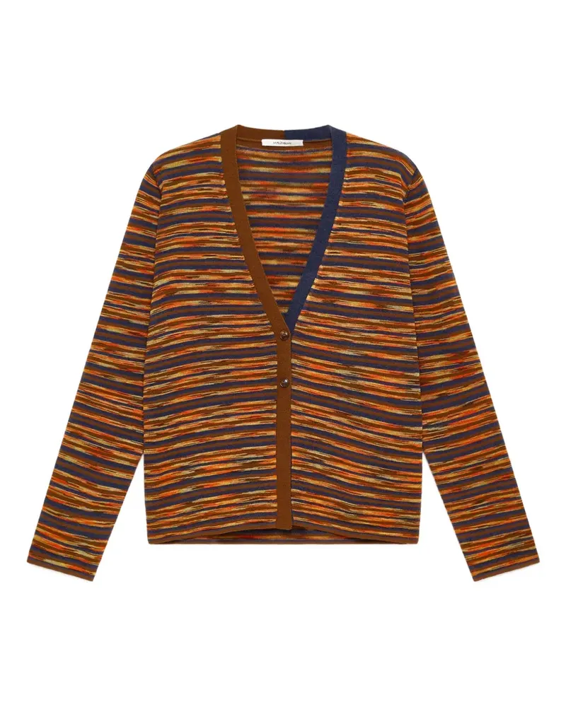 Maliparmi striped V-neck cardigan - Braun Braun