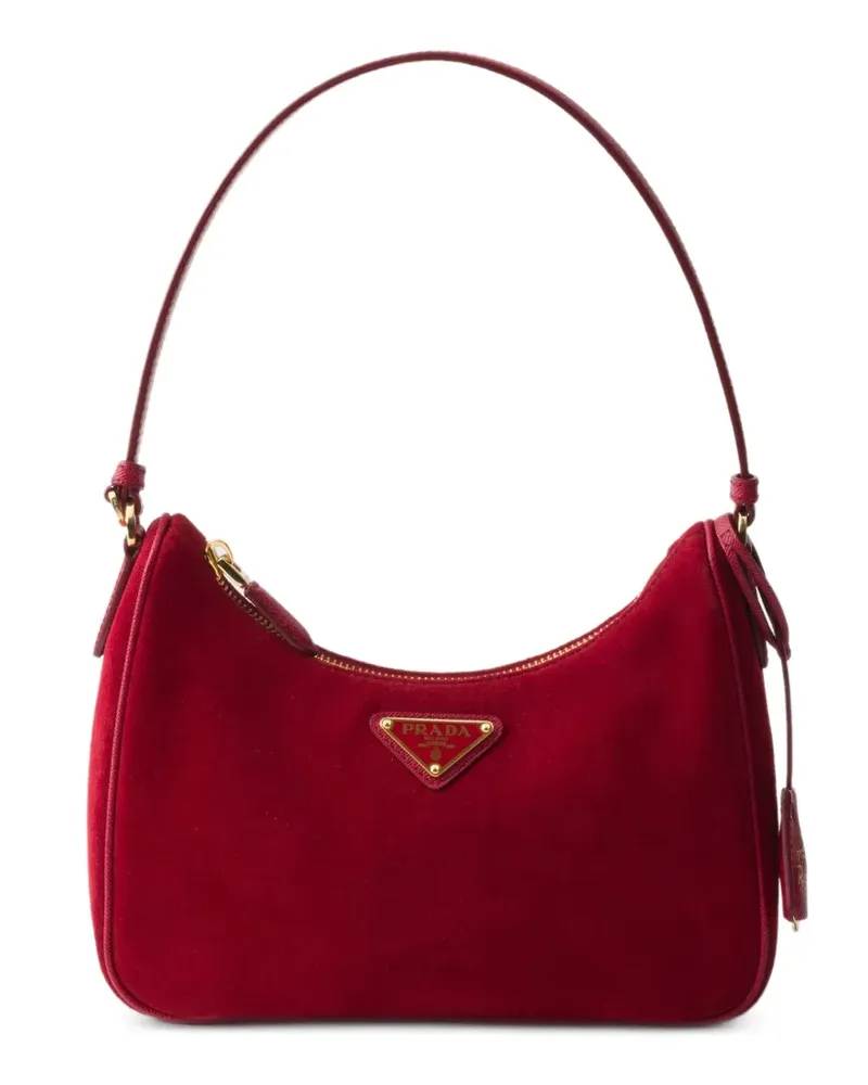 Prada Re-Edition 2005 suede mini-bag - Rot Rot
