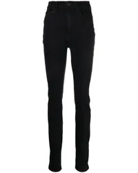 Thierry Mugler Spiral Skinny-Jeans Schwarz