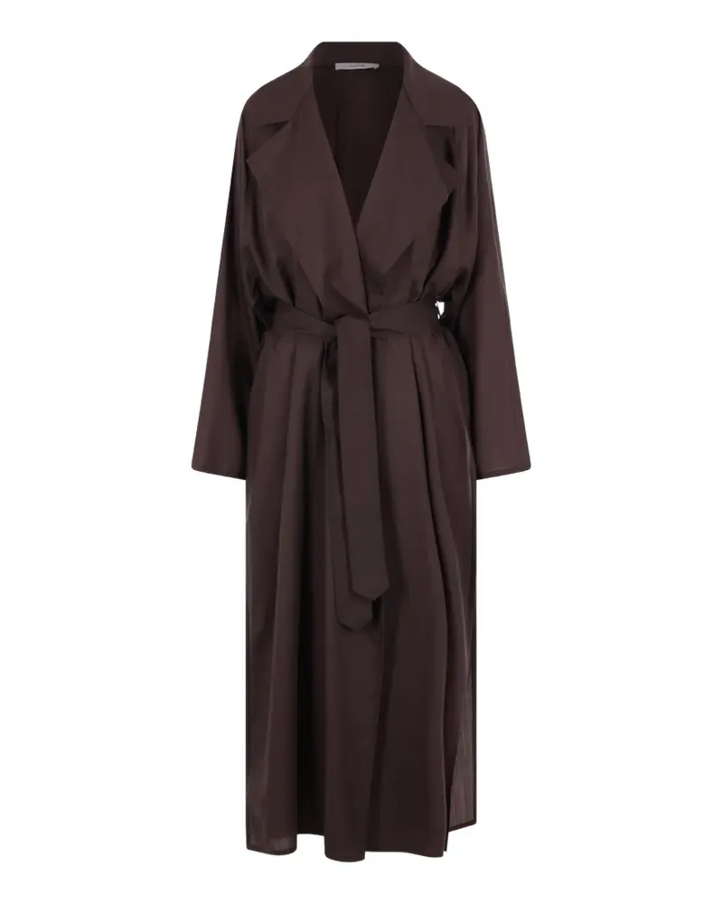 Dušan belt-fastening coat - Braun Braun